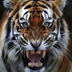 Obraz premium Angry Tiger