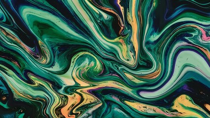Marble ink colorful  wallpaper