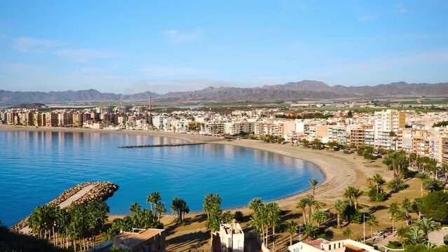 Beautiful Beach in Spain ( Aguilas) Murcia province