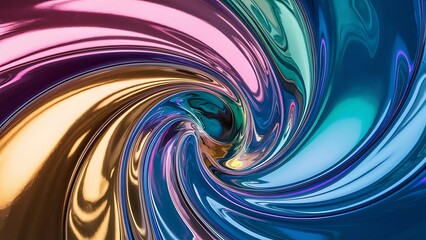 iridescent glassy gradient texture