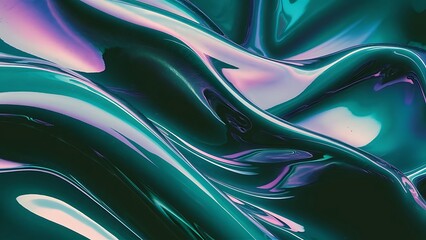 Obraz premium iridescent glassy gradient texture