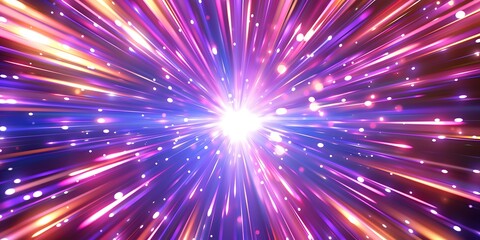 Abstract Starburst Background A dynamic abstract background with bright starburst patterns, emphasizing energy and radiance.