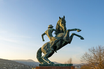 Memorial to the Second Transylvanian Hussars in Budapest, Hungary