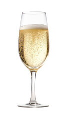 PNG Champagne bubble glass drink.