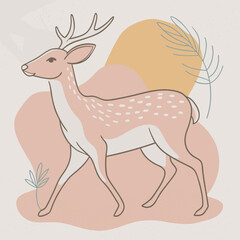 deer illustration