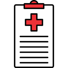Obraz premium Medical Chart Icon