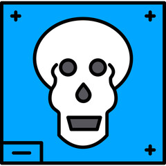 Skull X - ray Icon