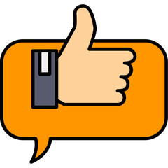 Positive Comment Icon