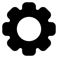 configuration  glyph  icon vector illustration isolated on white background