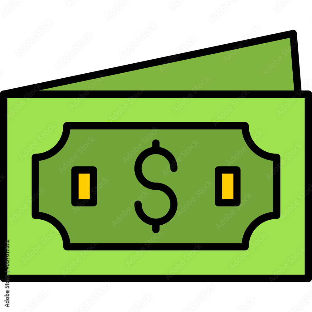 Canvas Prints Money Icon