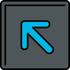 Up Left Icon