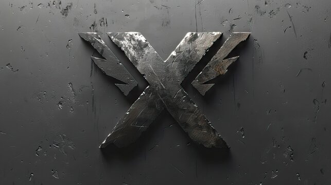 black logo xau, plain white background 3 AI Generative