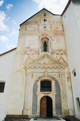 Church of Marienberg Abbey (German: Abtei Marienberg; Italian: Abbazia Monte Maria)  in Mals, South Tyrol, Italy.
