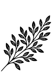 Autumn Leaves SVG, LEAF SVG, LEAVES Svg, Leaf Clipart, Leaf Svg cut file for Cricut, Branch Svg, Twig svg, Leaf Silhouette, Art Print, Autumn SVG