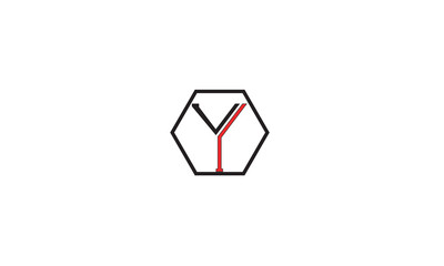 Y, YY , Y , Abstract Letters Logo Monogram	