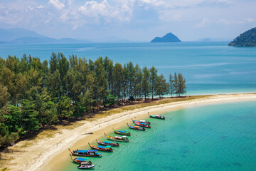 Ao Khao Kwai (Buffalo Bay), Koh Kham Islands, Ranong, Thailand.