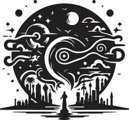 Mysterious Earth On a Circle