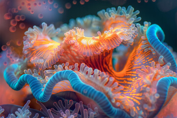 Obraz premium The extraordinary beauty of the underwater ecosystem