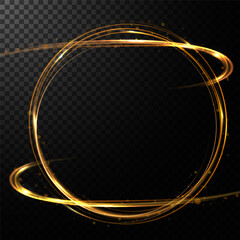 Abstract light neon background. luminous circle. Luminous spiral cover. Wake wave, fire path trail line and swirl effect curve. Food isolated. space tunnel. Ellipse shimmery color. Blue shiny glitter.