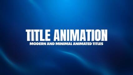 Title Animation