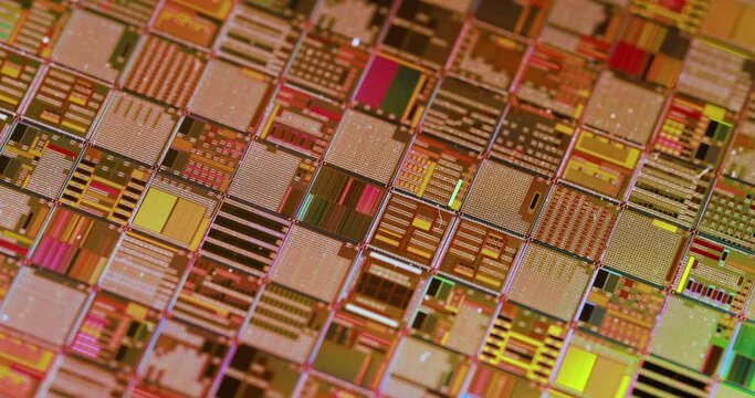 Silicon semiconductor wafer close-up. In electronics, a wafer also called a slice or substrate is a thin slice of semiconductor, a crystalline silicon, used for the fabrication of integrated circuits