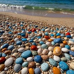 stones on the beach