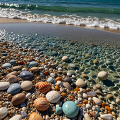 pebbles on the beach