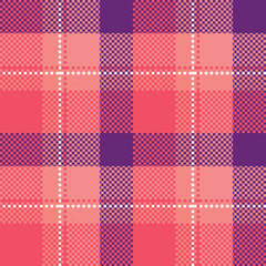 Scottish Tartan Seamless Pattern. Checkerboard Pattern Seamless Tartan Illustration Vector Set for Scarf, Blanket, Other Modern Spring Summer Autumn Winter Holiday Fabric Print.