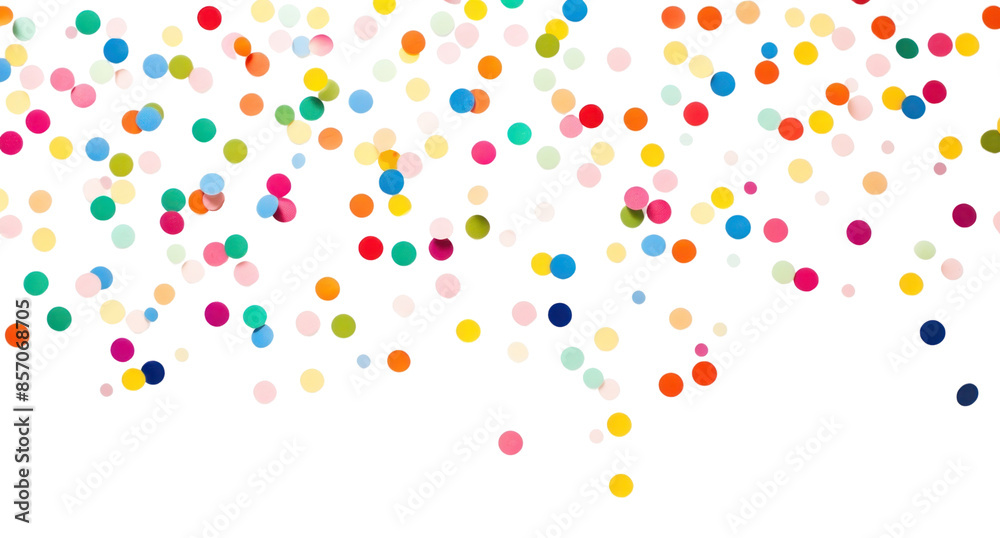 Sticker png confetti backgrounds celebration copy space