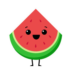 watermelon vector illustration