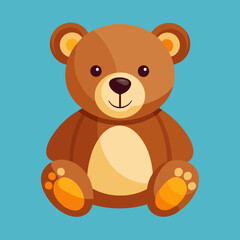 Fototapeta premium illustration of teddy bear 