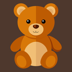 Fototapeta premium illustration of teddy bear 