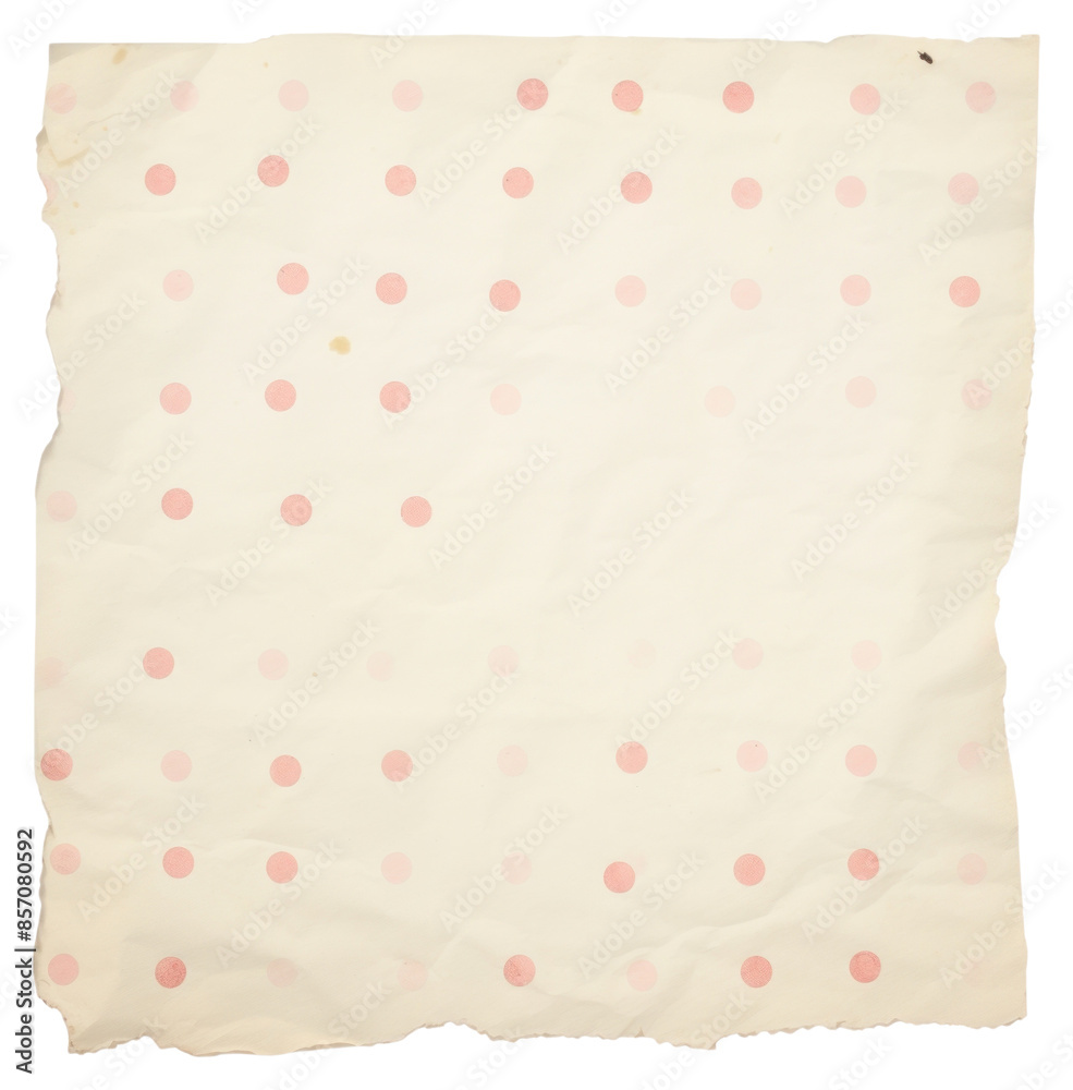 Canvas Prints PNG  Polka dot ripped paper backgrounds pattern white background