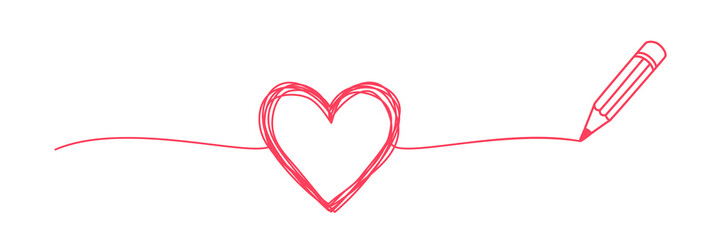 Heart shaped tangled grungy scribble png clipart