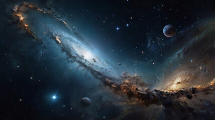 Fototapeta premium universe of universe