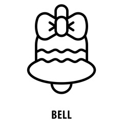 Bell Icon simple and easy to edit for your design elements