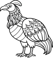 Animal Mandala Coloring paged for kids and adults stress relief