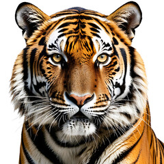 Fototapeta premium Close-Up Portrait of a Majestic Bengal Tiger