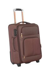 travel bag, travel suitcase isolated from background	