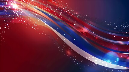 Fototapeta premium Mesmerizing Cosmic Fireworks Explosion in the Starry Night Sky