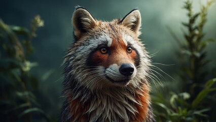 Fototapeta premium wallpaper cartoon animals