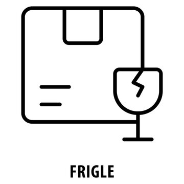 Frigle Icon simple and easy to edit for your design elements