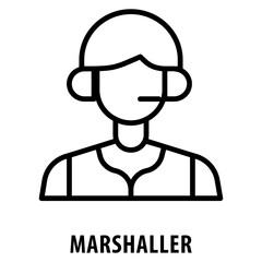 Marshaller Icon simple and easy to edit for your design elements