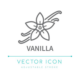 Vanilla Line Icon