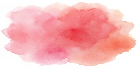 Fototapeta premium Watercolor pink splash background