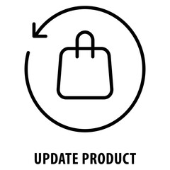 Update product Icon simple and easy to edit for your design elements