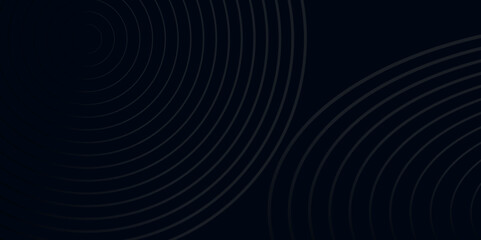 Naklejka premium Black and white vector abstract 3D futuristic modern neon banner, for banner, brochure, cover, flyer, poster 
