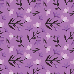 seamless pattern with flowers