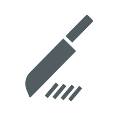 Kitchen knife icon