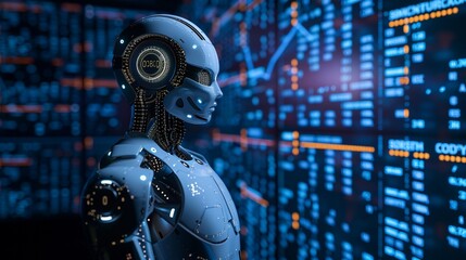 AI Credit Scoring An AI system calculating credit scores based on nontraditional data sources, providing more inclusive financial assessments